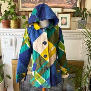 Boden Fleece Lined Hooded Trench Coat
